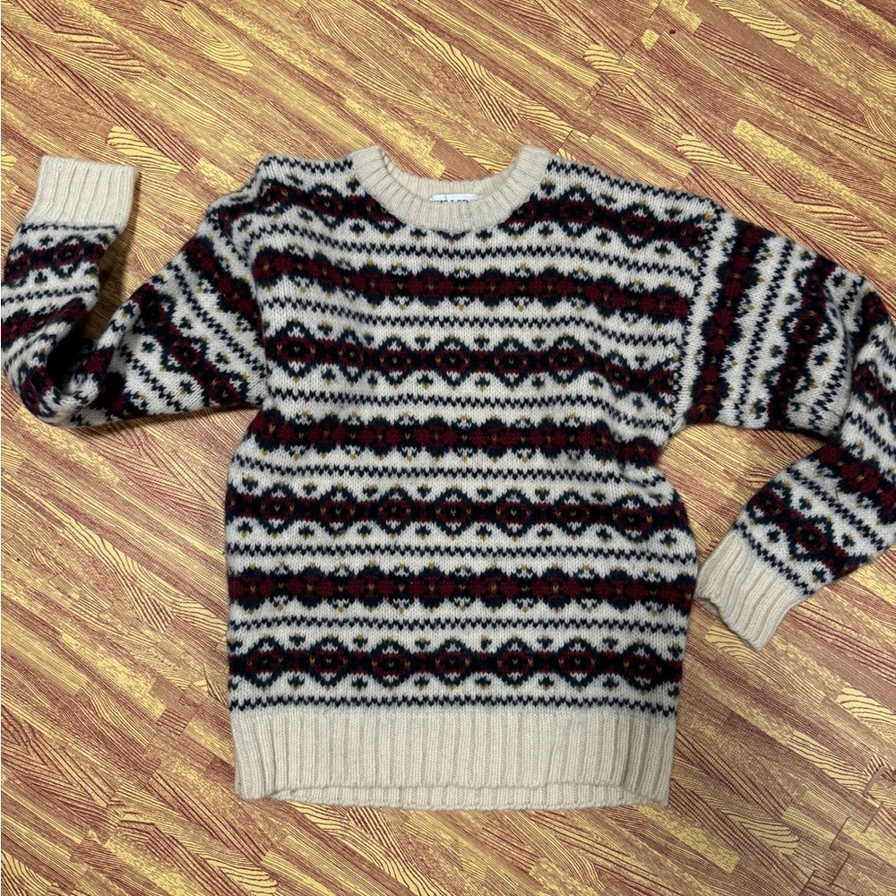 Cozy Patterned Sweater